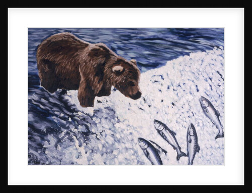 Alaskan Brown Bear, 2002 by Joe Heaps Nelson