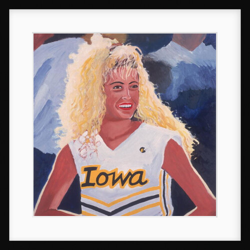 Iowa Cheerleader, 2001 by Joe Heaps Nelson