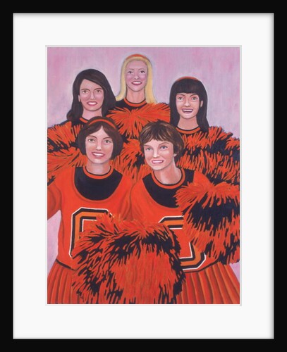 Oregon State Cheerleaders, 2002 by Joe Heaps Nelson
