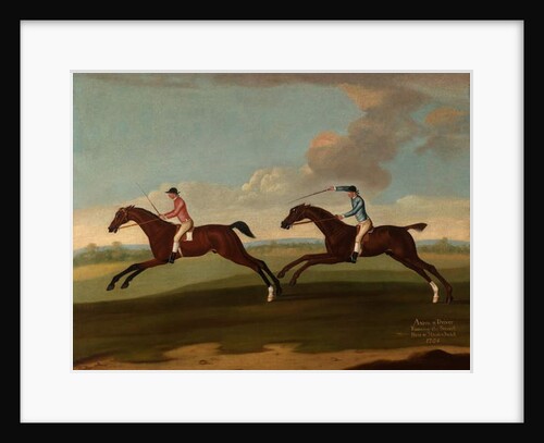 Aaron and Driver Running the Second Heat at Maidenhead, 1754 by Richard Roper