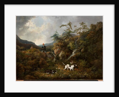 Grouse Shooting in the Highlands by Charles Henry Schwanfelder
