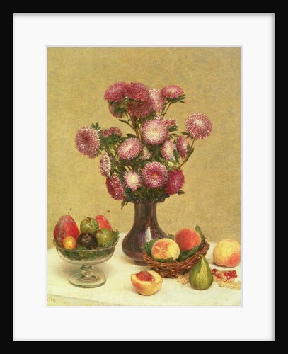 Still life, 1869 by Theodore Fantin-Latour