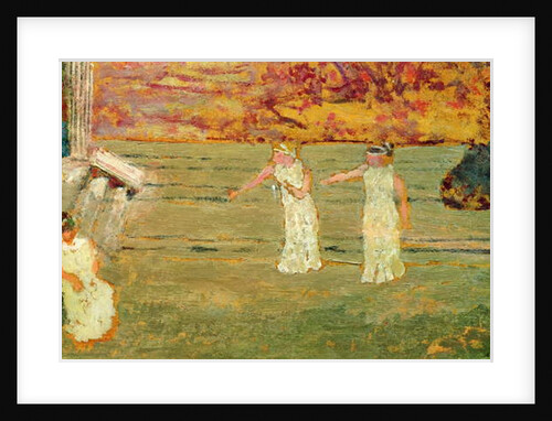 On stage at the theatre, c.1893 by Edouard Vuillard