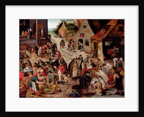 The Seven Acts of Charity by Pieter the Younger Brueghel