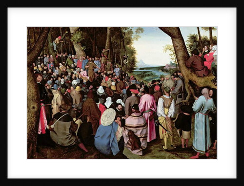St. John the Baptist Preaching by Pieter the Younger Brueghel