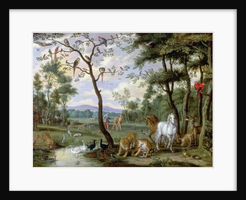 Earthly Paradise by Jan the Younger Brueghel
