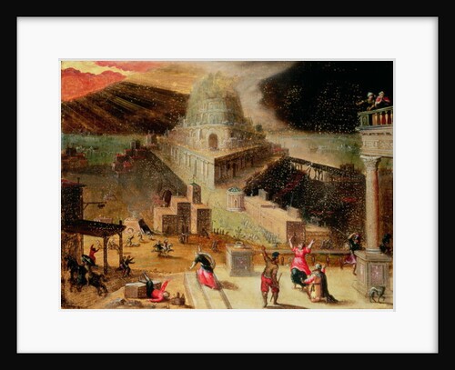 The Destruction of the Tower of Babel by Hendrick van Cleve