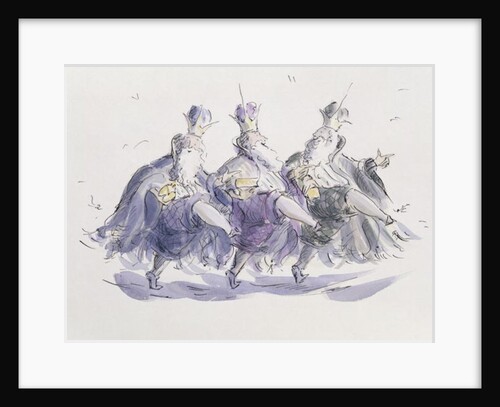 Three Kings Dancing a Jig by Joanna Logan