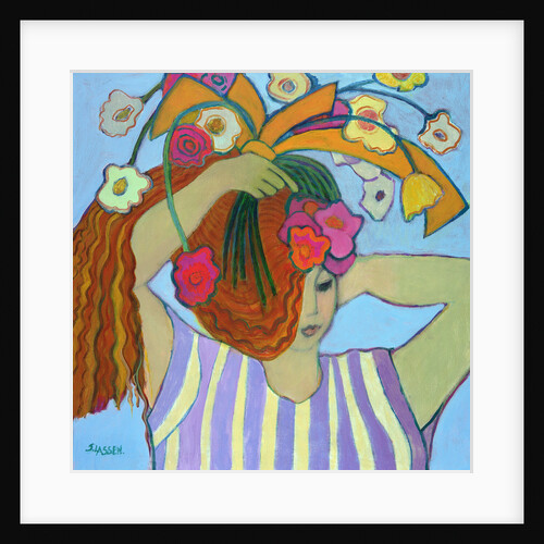Flowers in Her Hair, 2003-04 by Jeanette Lassen