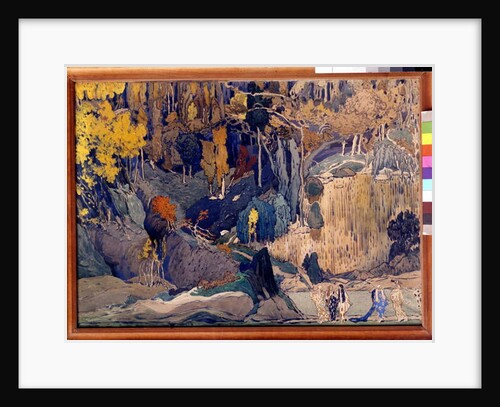 Set design for 'Prelude to the Afternoon of a Faun', 1912 by Leon Bakst