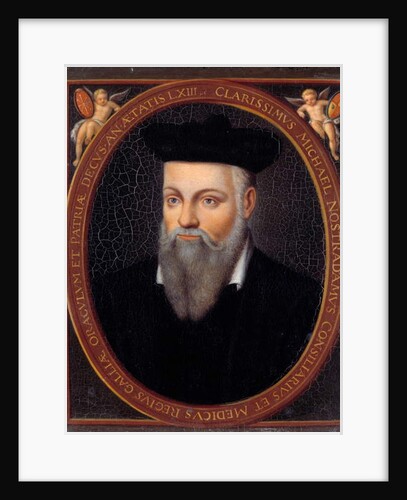 Portrait of Michel de Nostre-Dame, called Nostradamus by Anonymous Anonymous