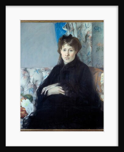 Portrait of Madame Edma Pontillon, nee Morisot sister of the artist, 1871 by Berthe Morisot