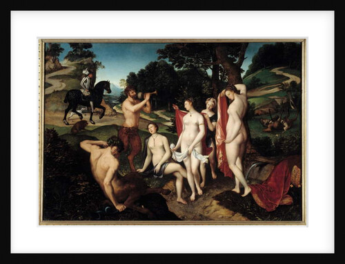 The Bath of Diana, ca 1565 by Francois Clouet