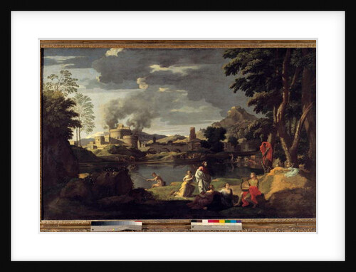Orphee and Eurydice, 17th century by Nicolas Poussin