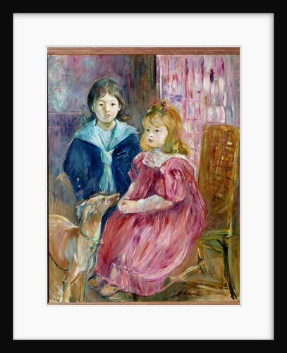 Portrait of the Children of Gabriel Thomas, 1894 by Berthe Morisot