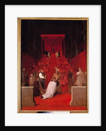 The Duke of Alba has the Church of St, 1815 by Jean Auguste Dominique Ingres