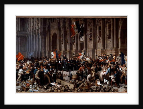 Revolution of 1848: Alphonse de Lamartine by Felix Philippoteaux
