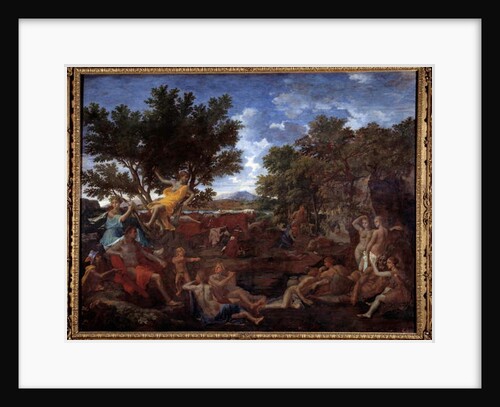 Apollo In Love With Daphne, 1664 by Nicolas Poussin