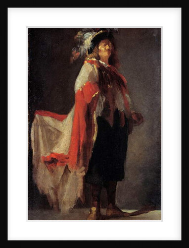 A Musketeer, 19th century by Honore Daumier