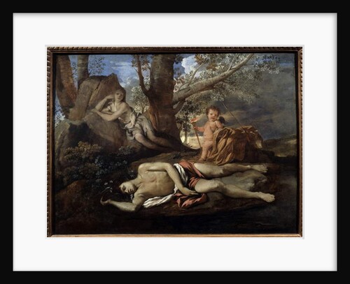 Echo And Narcissus by Nicolas Poussin
