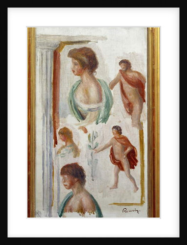 Characters of the Antique Tragedie, 1895 by Pierre Auguste Renoir