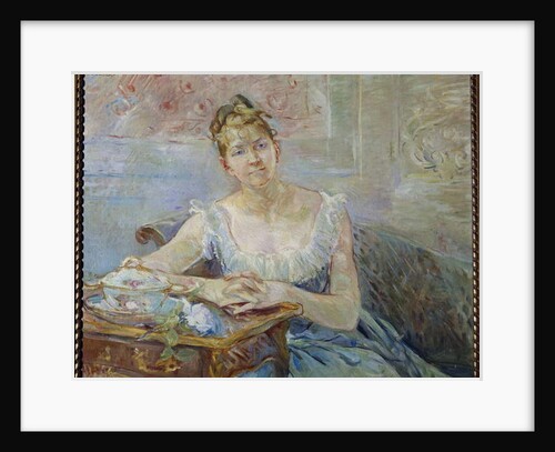 Portrait Of Louise Riesener, Daughter Of The Painter Leon Riesener, 1888 by Berthe Morisot