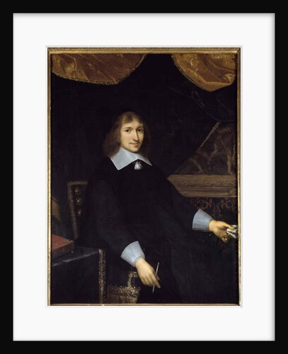 Portrait of Nicolas Fouquet, 17th century by Claude (attr. to) Lefebvre