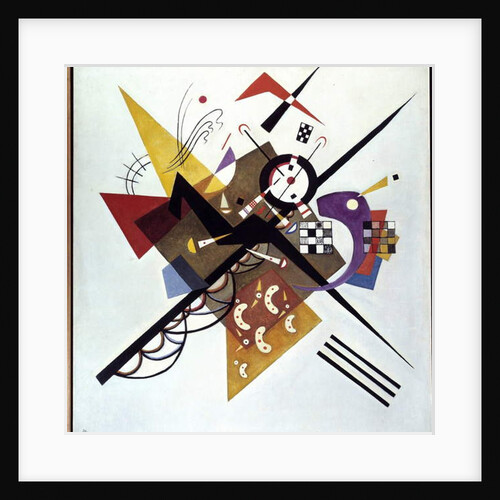 On white II - 1923 by Wassily Kandinsky