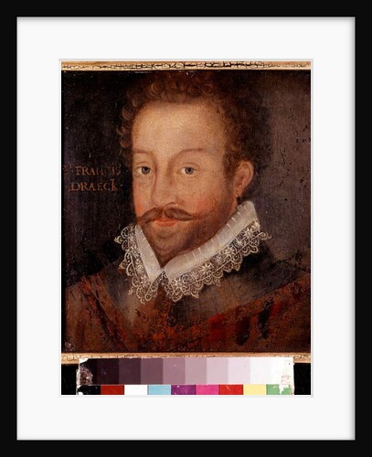 Sir Francis Drake, after an engraving attributed to Jodocus Hondius, c.1583 by Unknown Artist