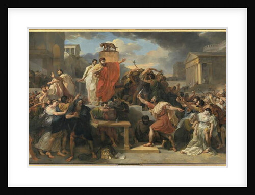Death of Virginia, 1828 by Guillaume Lethiere