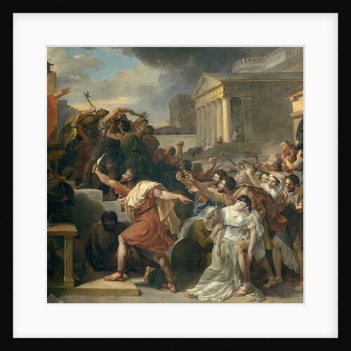 Detail of: Death of Virginia by Guillaume Lethiere