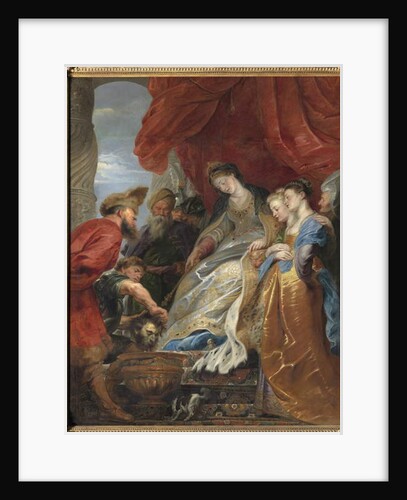 The Queen of the Scythian Thomyris plunges the head of Cyrus, 17th century by Peter Paul Rubens