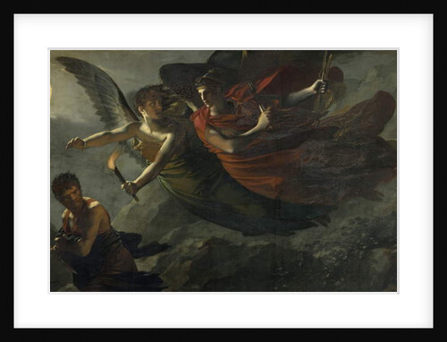Detail: Justice and Divine Vengeance Pursuing Crime by Pierre-Paul Prud'hon