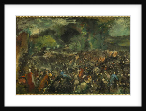 The Attack of Antonin Berezowski on Tsar Alexander 2 on June 6, 1867 by Jean-Baptiste Carpeaux