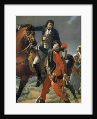 Death of General Louis Charles Antoine Desaix at the Battle of Marengo on June 14, 1800 by Jean-Baptiste Regnault