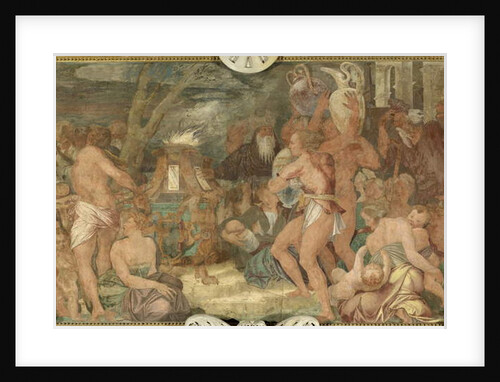 The Sacrifice 16th century by Giovanni Battista Rosso Fiorentino