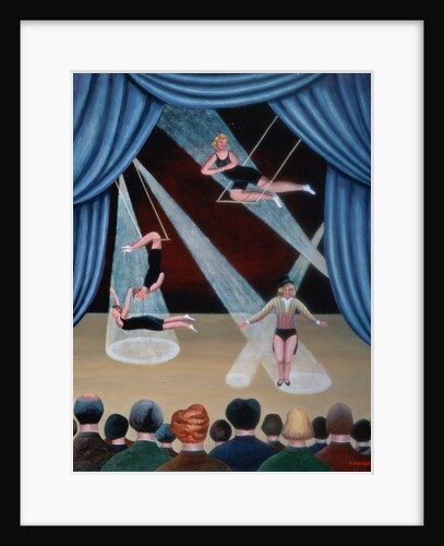 Circus Acrobats by Jerzy Marek
