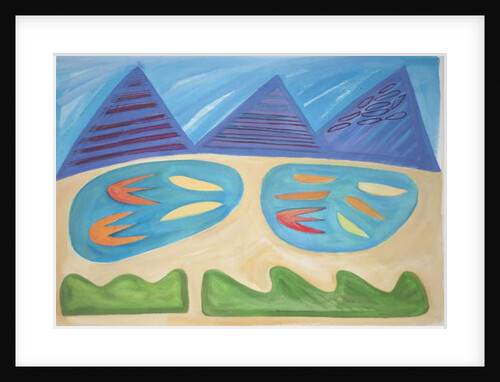 Landscape Within, 2015 by Janet McKenzie