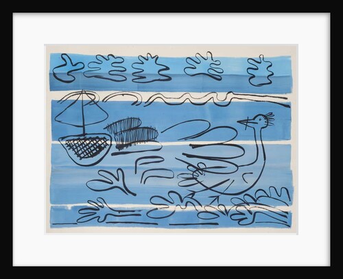 Sailing West Coast, 2015 by Janet McKenzie