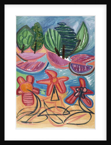 We are only undefeated, 2007 by Janet McKenzie