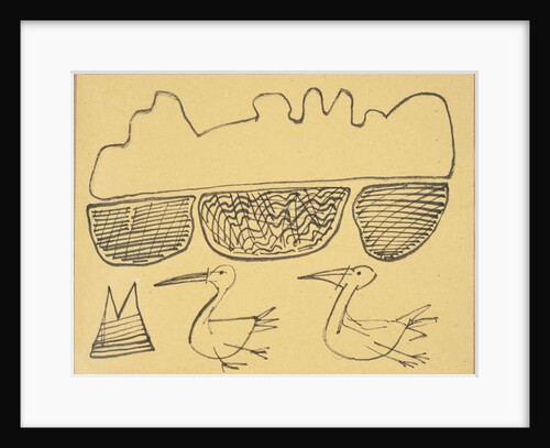 Birds and lochs, 2016 by Janet McKenzie