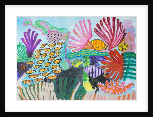 Coral Reef by Janet McKenzie