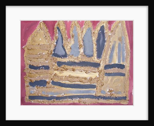 Falling house, 2008 by Janet McKenzie