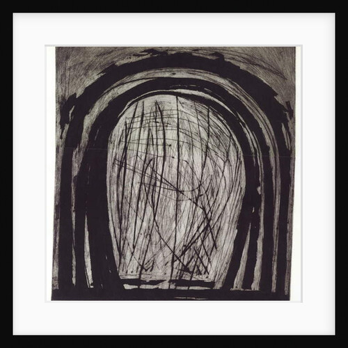 Untitled, 3rd state proof, 1984 by Janet McKenzie