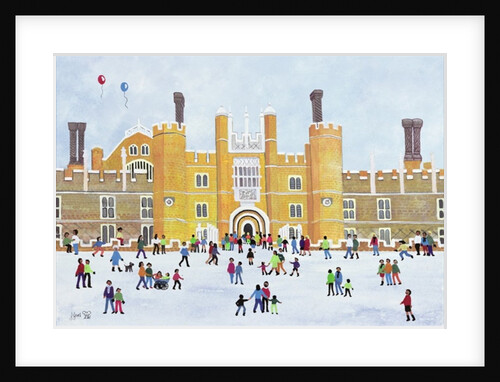Hampton Court Front, 1991 by Judy Joel