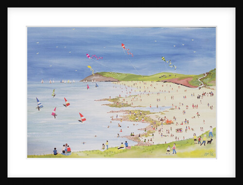 Cliffs and Bay by Judy Joel