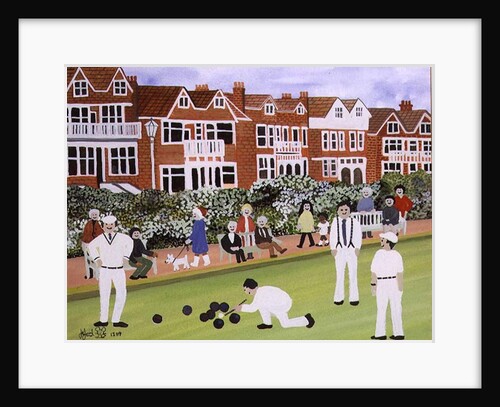 Bowling at Eastbourne by Judy Joel