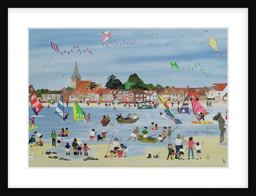 Busy Beach by Judy Joel