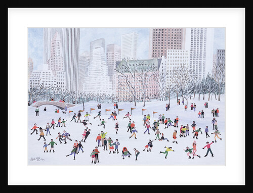 Skating Rink, Central Park, New York, 1994 by Judy Joel
