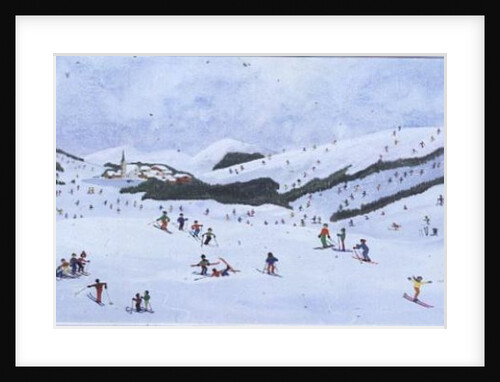 On the Slopes, 1995 by Judy Joel